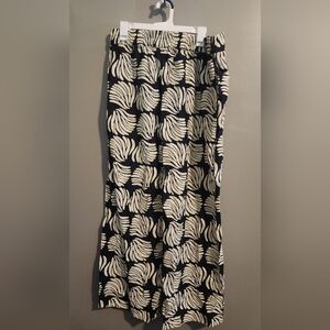 a new day Black and White Wide Leg Pants